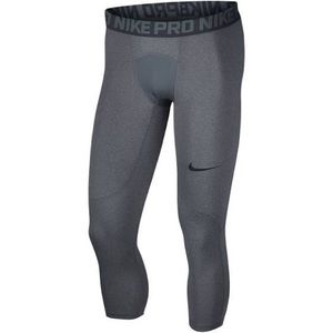 Nike Men's Grey Hyperwarm Compression Tights